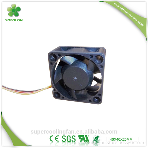 40x40x20mm dc toyon car cooling fan 12V dc motor small fan